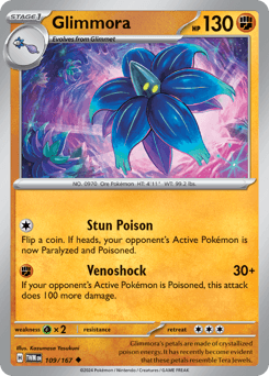 Glimmora #109 — Pokemon Twilight Masquerade