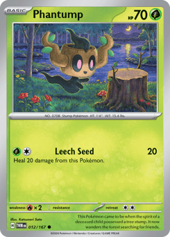 Phantump #12 — Pokemon Twilight Masquerade