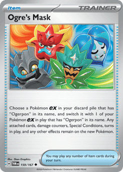 Ogre's Mask #159 — Pokemon Twilight Masquerade