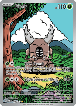 Pinsir #168 — Pokemon Twilight Masquerade