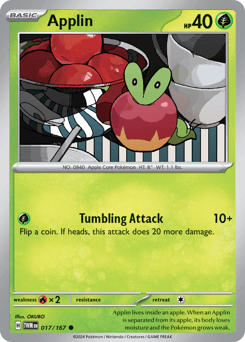 Applin #17 — Pokemon Twilight Masquerade