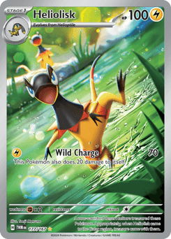Heliolisk #177 — Pokemon Twilight Masquerade