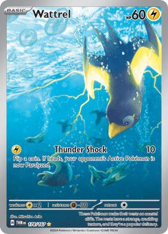 Wattrel #178 — Pokemon Twilight Masquerade