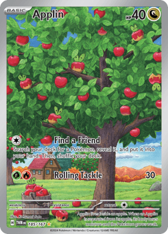 Applin #185 — Pokemon Twilight Masquerade