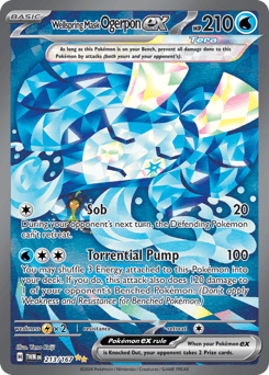Wellspring Mask Ogerpon ex #213 — Pokemon Twilight Masquerade