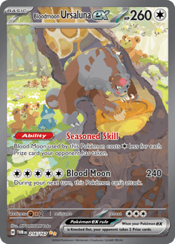 Bloodmoon Ursaluna ex #216 — Pokemon Twilight Masquerade