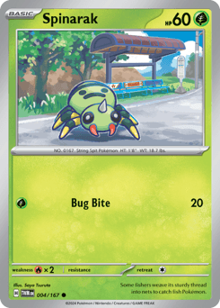 Spinarak #4 — Pokemon Twilight Masquerade