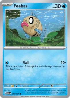 Feebas #49 — Pokemon Twilight Masquerade