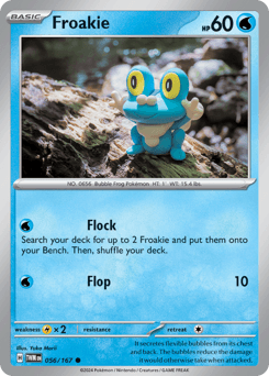 Froakie #56 — Pokemon Twilight Masquerade