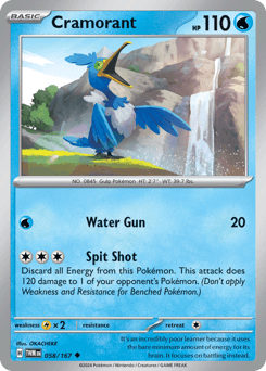 Cramorant #58 — Pokemon Twilight Masquerade