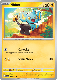 Shinx #66 — Pokemon Twilight Masquerade