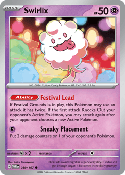 Swirlix #89 — Pokemon Twilight Masquerade