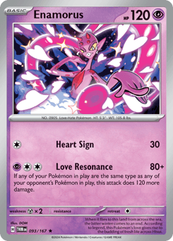 Enamorus #93 — Pokemon Twilight Masquerade