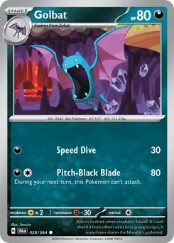 Golbat #28 — Pokemon Shrouded Fable