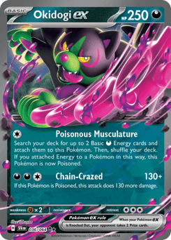 Okidogi ex #36 — Pokemon Shrouded Fable