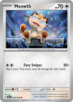 Meowth [Reverse Holo] #48