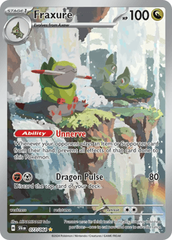 Fraxure #77 — Pokemon Shrouded Fable