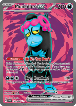Munkidori ex #83 — Pokemon Shrouded Fable