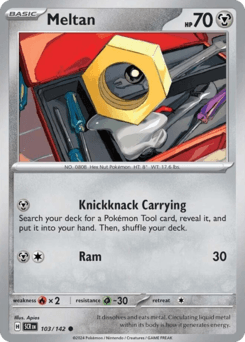 Meltan #103 — Pokemon Stellar Crown