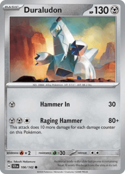 Duraludon #106 — Pokemon Stellar Crown