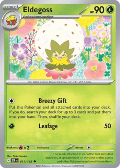 Eldegoss #11 — Pokemon Stellar Crown