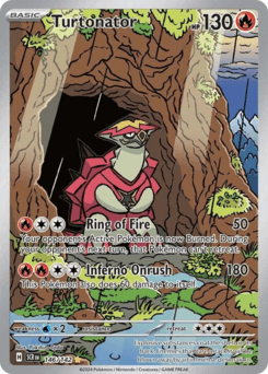 Turtonator #146 — Pokemon Stellar Crown