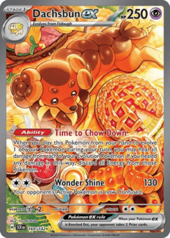 Dachsbun ex #169 — Pokemon Stellar Crown