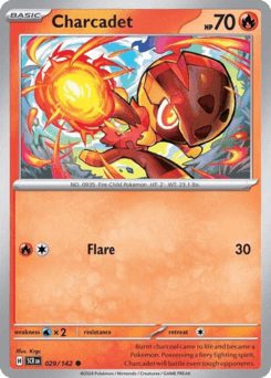 Charcadet #29 — Pokemon Stellar Crown