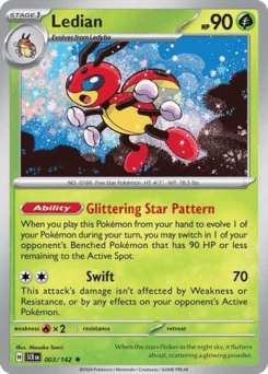 Ledian #3 — Pokemon Stellar Crown