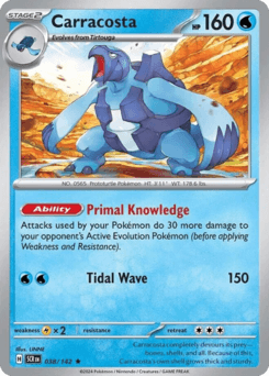 Carracosta #38 — Pokemon Stellar Crown