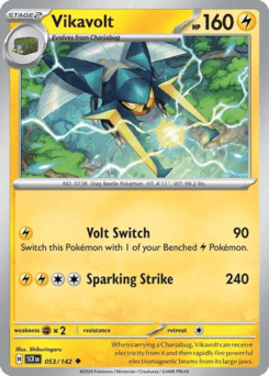 Vikavolt #53 — Pokemon Stellar Crown