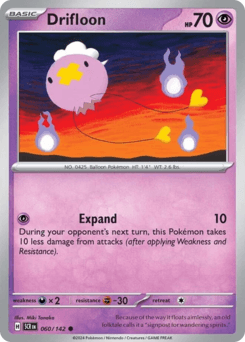 Drifloon #60 — Pokemon Stellar Crown
