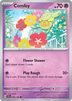 Comfey #63 — Pokemon Stellar Crown