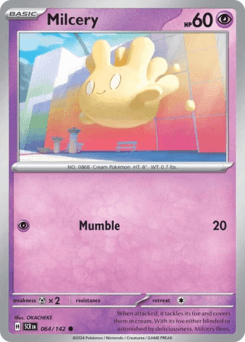 Milcery #64 — Pokemon Stellar Crown