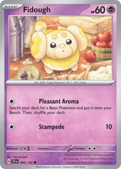 Fidough #66 — Pokemon Stellar Crown