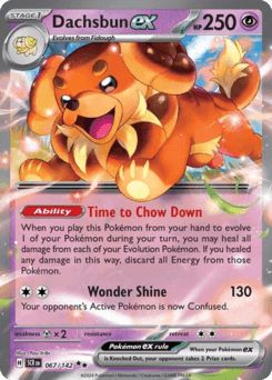 Dachsbun ex #67 — Pokemon Stellar Crown
