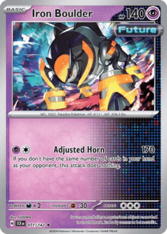 Iron Boulder #71 — Pokemon Stellar Crown