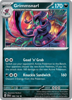 Grimmsnarl #96 — Pokemon Stellar Crown