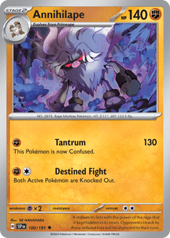 Annihilape #100 — Pokemon Surging Sparks