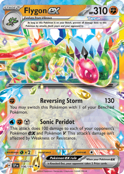 Flygon ex #106 — Pokemon Surging Sparks