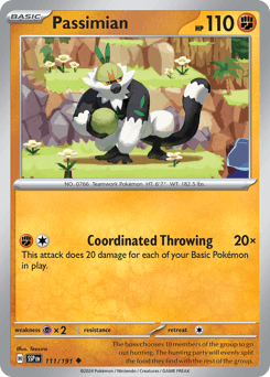 Passimian #111 — Pokemon Surging Sparks