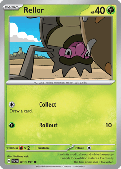 Rellor #13 — Pokemon Surging Sparks