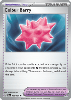 Colbur Berry #168 — Pokemon Surging Sparks