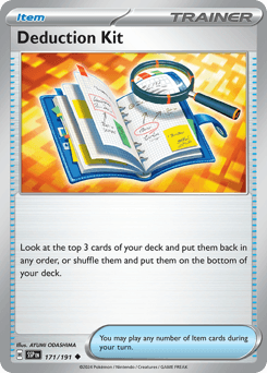 Deduction Kit #171 — Pokemon Surging Sparks
