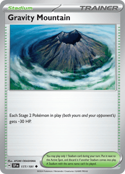 Gravity Mountain #177 — Pokemon Surging Sparks