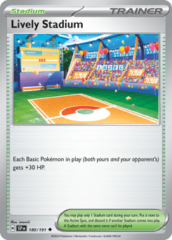 Lively Stadium #180 — Pokemon Surging Sparks