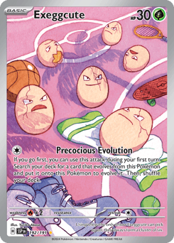 Exeggcute #192 — Pokemon Surging Sparks