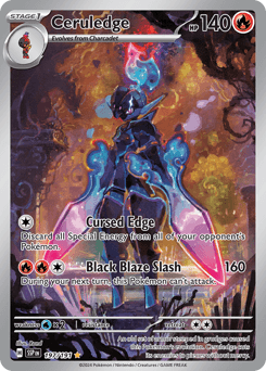 Ceruledge #197 — Pokemon Surging Sparks