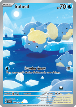 Spheal #199 — Pokemon Surging Sparks