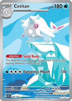 Cetitan #201 — Pokemon Surging Sparks